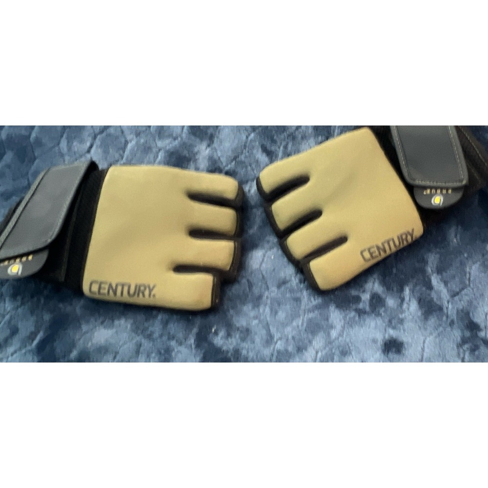 Century Brave Cardio Kickboxing Gloves L/XL Half Finger Fitness Training